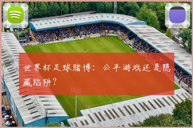 世界杯足球赌博：公平游戏还是隐藏陷阱？