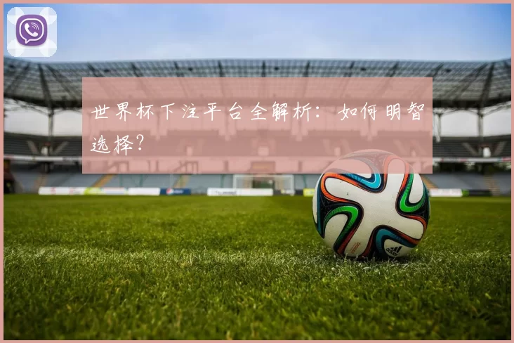 世界杯下注平台全解析：如何明智选择？