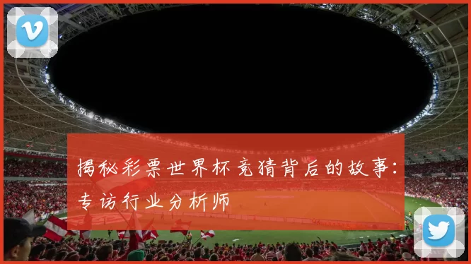 揭秘彩票世界杯竞猜背后的故事:专访行业分析师